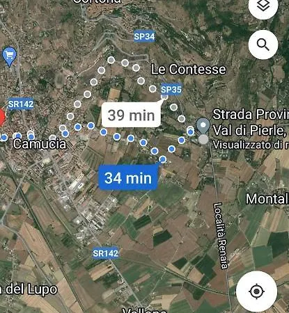 La Piccola Posta Di Cortona Villa Exterior photo
